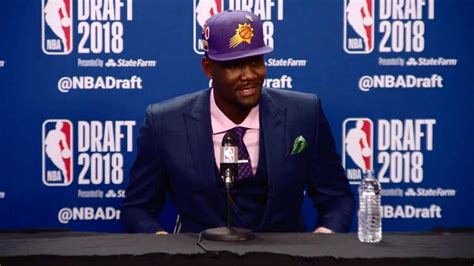 2018 first pick|Phoenix Suns select Deandre Ayton with No. 1 pick .